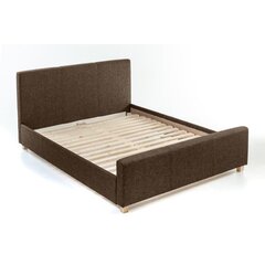 Кровать Etna, 120x200 см, коричневая цена и информация | Кровати | kaup24.ee