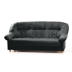 Комплект мягкой мебели Aleksandra, черный цвет цена и информация | Комплекты мягкой мебели | kaup24.ee