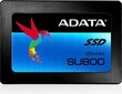Adata 512GB 2,5" Sata SSD Ultimate SU800 цена и информация | Sisemised kõvakettad (HDD, SSD, Hybrid) | kaup24.ee