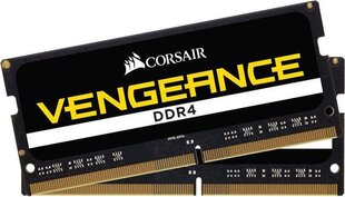 Corsair Vengeance 16GB 2666MHz DDR4 CL18 SODIMM KIT OF 2 CMSX16GX4M2A2666C18 цена и информация | Оперативная память (RAM) | kaup24.ee