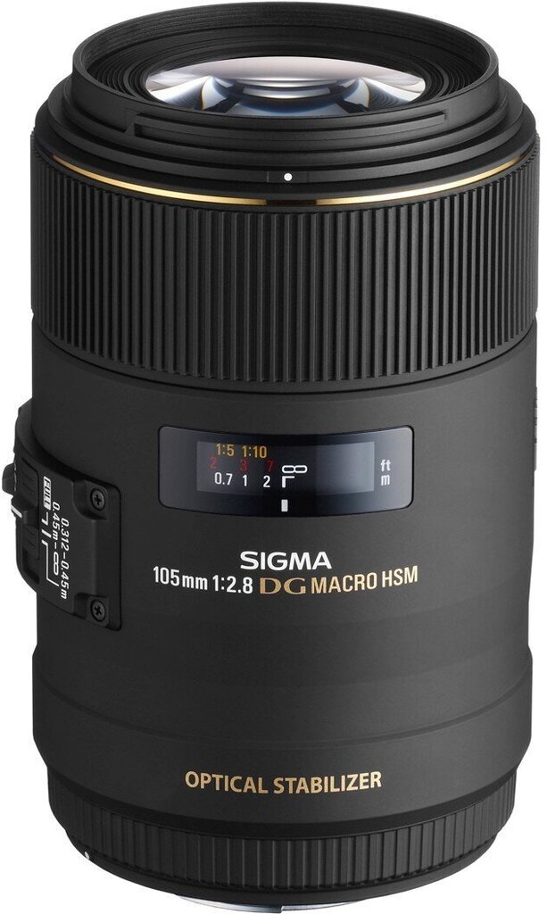 Sigma 105mm f/2.8 EX DG OS HSM Macro objektiiv Nikonile hind ja info | Objektiivid | kaup24.ee