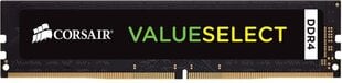 Corsair ValueSelect DDR4, 16GB, 2133MHz, CL15 (CMV16GX4M1A2133C15) цена и информация | Оперативная память (RAM) | kaup24.ee