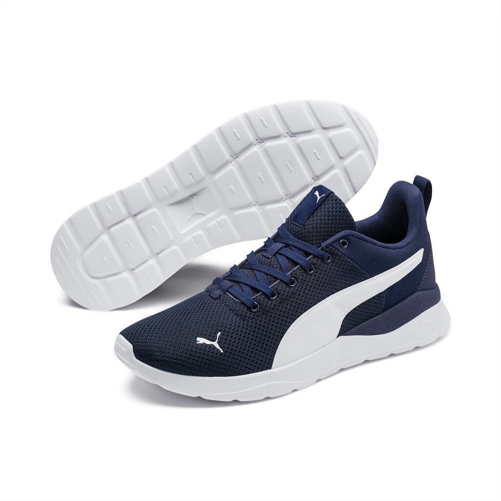 Meeste tossud Puma Anzarun Lite 371128*05, sinine/valge 4062451654016 цена и информация | Spordi- ja vabaajajalatsid meestele | kaup24.ee