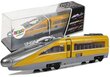 Rong Pendolino, heli ja tuledega, kollane hind ja info | Poiste mänguasjad | kaup24.ee