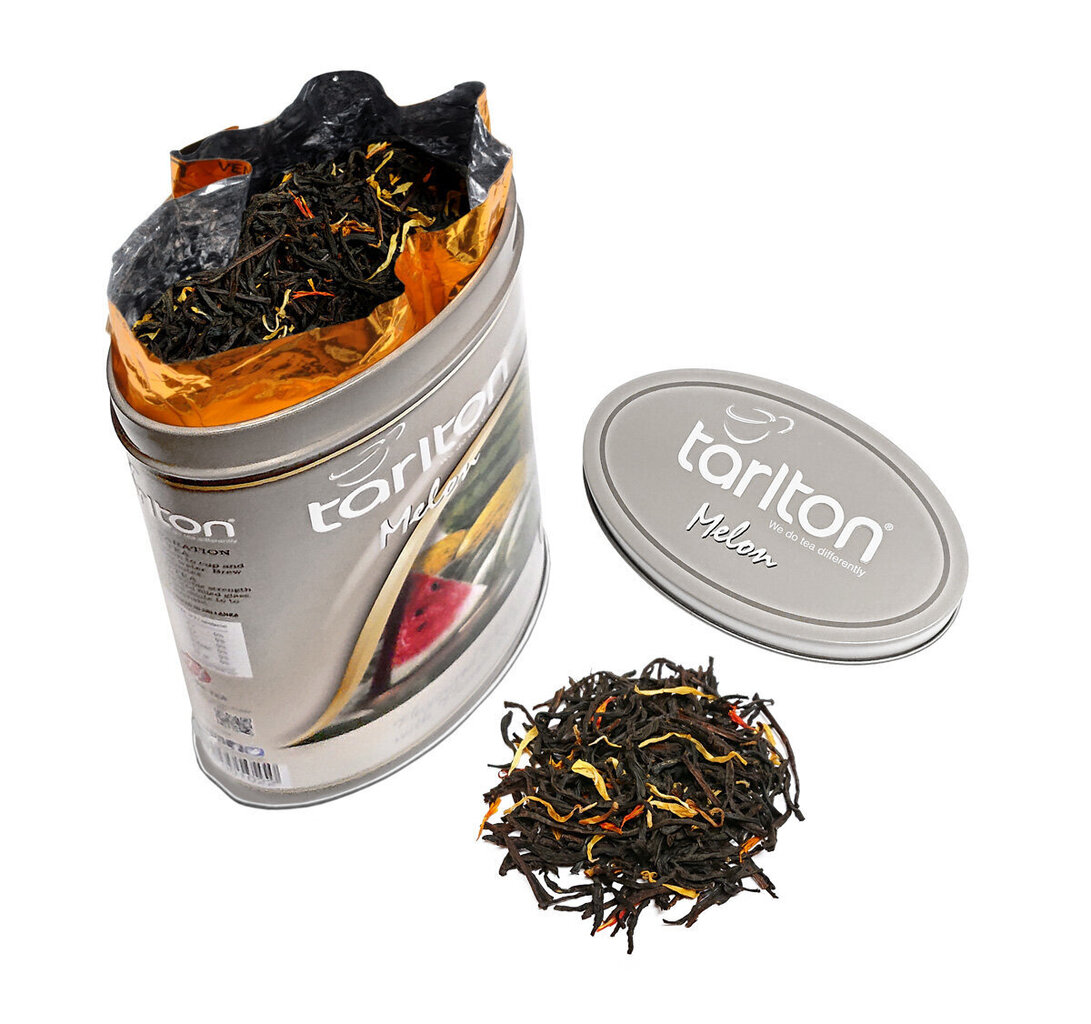 Meloni tseiloni must tee, Melon Black tea, Tarlton, 100 g hind ja info | Tee | kaup24.ee
