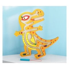 Деревянный лабиринт Тиранозавр цена и информация | Игрушки для малышей | kaup24.ee