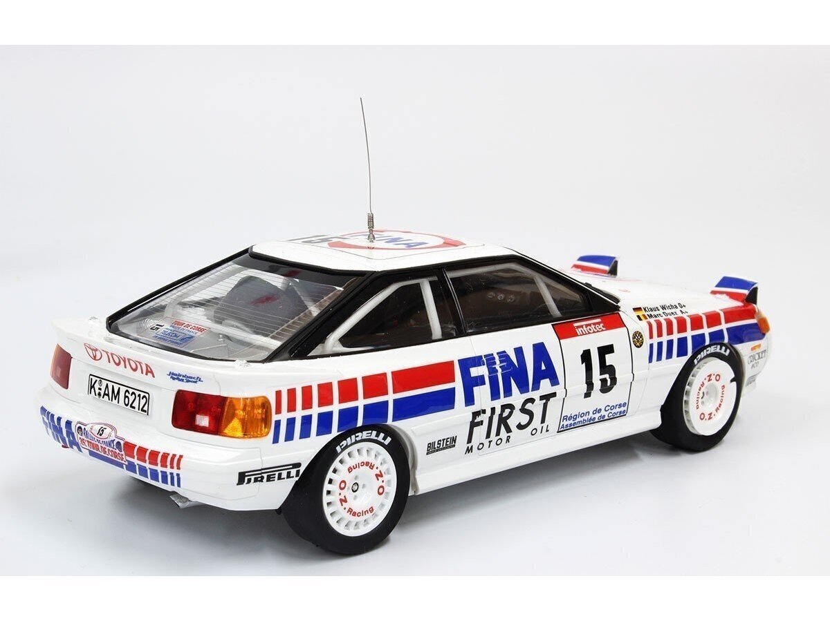 NuNu - Toyota Celica GT-FOUR ST165. 1991 Tour de Corse, 1/24. 24015 цена и информация | Klotsid ja konstruktorid | kaup24.ee