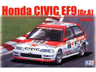 Сборная пластиковая модель Beemax - Honda Civic EF9 Group A, 1/24, 24018 цена и информация | Конструкторы и кубики | kaup24.ee