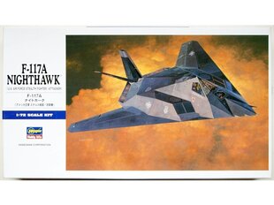 Hasegawa - F-117A Nighthawk, 1/72, 00531 hind ja info | Klotsid ja konstruktorid | kaup24.ee