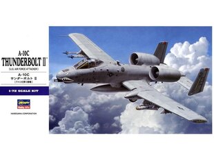 Hasegawa - A-10C Thunderbolt II, 1/72, 01573 цена и информация | Конструкторы и кубики | kaup24.ee