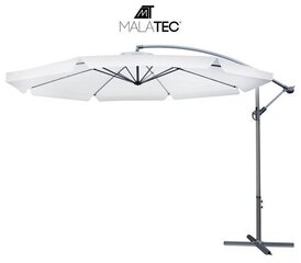 Садовый зонт с надставкой, 3м, светло-серый цена и информация | Зонты, маркизы, стойки | kaup24.ee