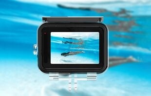 Водонепроницаемый чехол Telesin для камер GoPro Hero 9 / Hero 10 цена и информация | Аксессуары для видеокамер | kaup24.ee