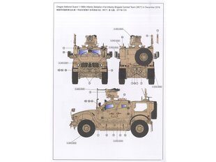 Сборная пластиковая модель Rye Field Model - M1240A1 M-ATV (M153 CROWS II) with full interior, 1/35, RFM-5052 цена и информация | Конструкторы и кубики | kaup24.ee