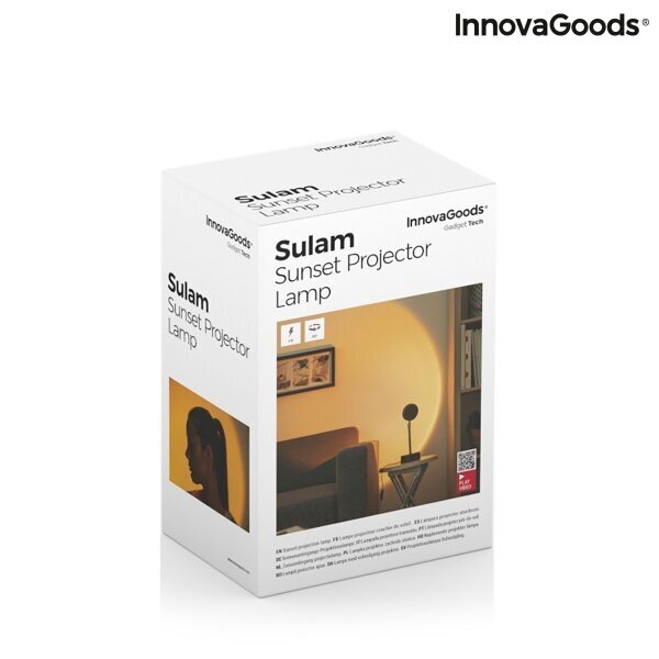 PÄIKESELOOJANGU PROJEKTORLAMP SULAM INNOVAGOODS hind ja info | Laualambid | kaup24.ee