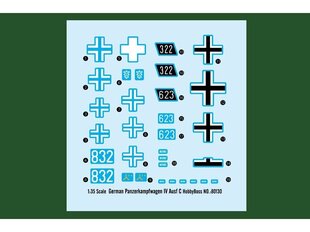 Hobbyboss - German Panzerkampfwagen IV Ausf. C, 1/35, 80130 цена и информация | Конструкторы и кубики | kaup24.ee