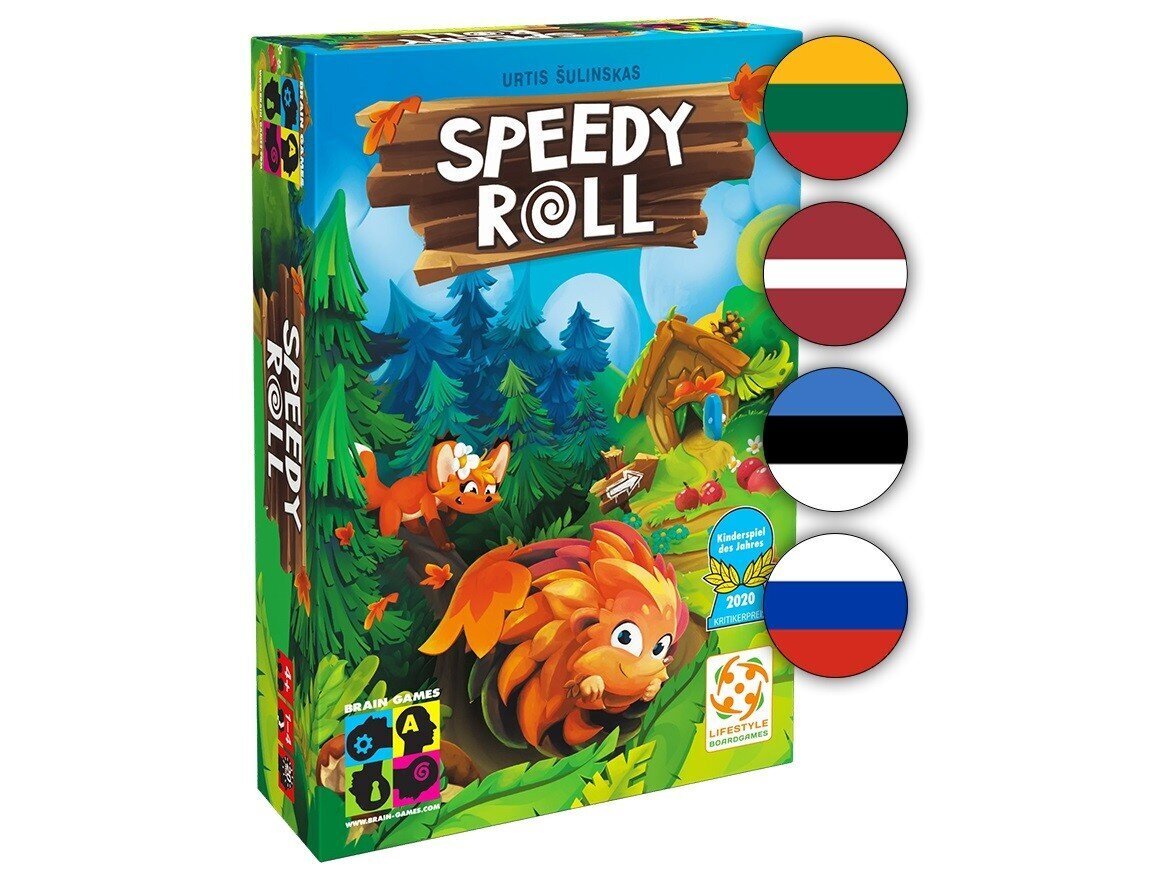 Lauamäng Brain Games Speedy Roll, LT, LV, EE, RU hind ja info | Lauamängud ja mõistatused | kaup24.ee