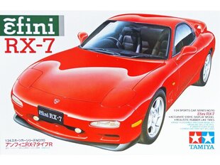 Tamiya - Mazda Efini RX-7, 1/24, 24110 цена и информация | Конструкторы и кубики | kaup24.ee
