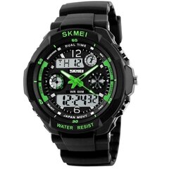 SKMEI AD0931 GN Green AD0931 GN цена и информация | Мужские часы | kaup24.ee