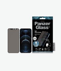 Защитная пленка PanzerGlass Privacy Camera Slider Fashion Edition Swarovski Apple iPhone 12/12 Pro, антибактериальная цена и информация | Защитные пленки для телефонов | kaup24.ee