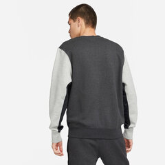 Мужской джемпер Nike Nsw Hybrid Flc Crew Grey DJ5075 032/2XL цена и информация | Мужские толстовки | kaup24.ee