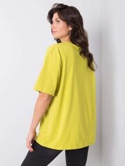 Женская блуза с декоративными рукавами RUE PARIS, темно-зеленая  цена и информация | Женские блузки, рубашки | kaup24.ee