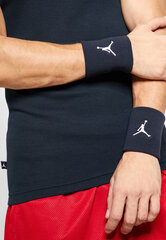 Hарукавье Nike Jordan Jumpman Wristbands Black JKN01 010 цена и информация | Товары для большого тенниса | kaup24.ee