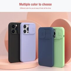 Чехол для телефона Nillkin CamShield Silky Magnetic Silicone Case for iPhone 13 Pro Mint Green цена и информация | Чехлы для телефонов | kaup24.ee