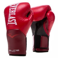 Боксерские тренировочные перчатки Everlast Pro Style Elite, красные цена и информация | Боевые искусства | kaup24.ee