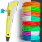 3D pliiats FantasyHome +170m helendavat plastikut, kollane hind ja info | Nutiseadmed ja aksessuaarid | kaup24.ee