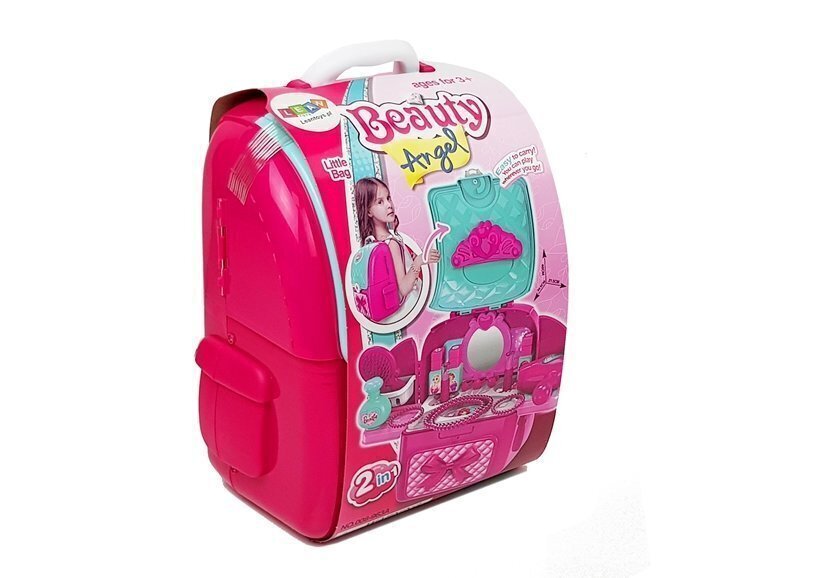 Roosa ilukomplekt seljakotis hind ja info | Tüdrukute mänguasjad | kaup24.ee
