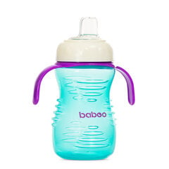 Бутылка Baboo с силиконовым носиком, от 6 месяцев, 260 мл, мята цена и информация | Бутылочки и аксессуары | kaup24.ee