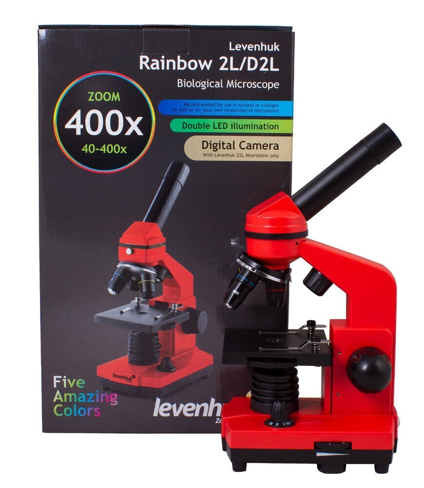 Levenhuk Rainbow 2L цена и информация | Mikroskoobid ja teleskoobid | kaup24.ee