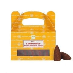 Благовония конические Sandalwood Backflow цена и информация | Ароматы для дома | kaup24.ee