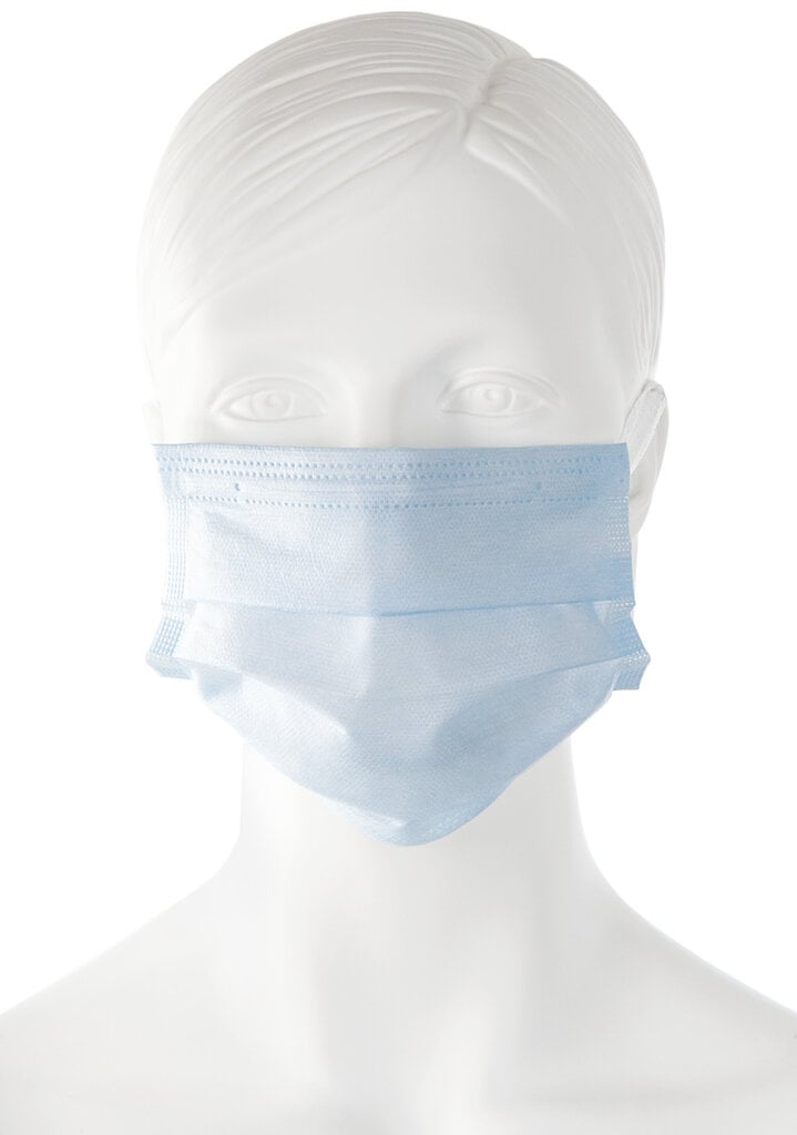 Ühekordsed meditsiinilised maskid lastele, sinine, 30 tk hind ja info | Esmaabi | kaup24.ee