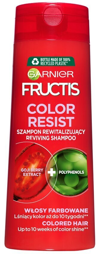 Šampoon värvitud juustele Garnier New Fructis Color Resist 400 ml hind ja info | Šampoonid | kaup24.ee