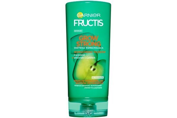 Juuksepalsam nõrkadele juustele Garnier New Fructis Grow Strong 200 ml hind ja info | Juuksepalsamid | kaup24.ee