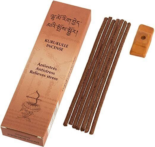 Viirukipulgad Kurukulle Incense Relieves Stress, 20 g hind ja info | Kodulõhnastajad | kaup24.ee