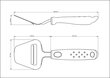 Juustulõikur Tramontina Utilita hind ja info | Noad ja tarvikud | kaup24.ee