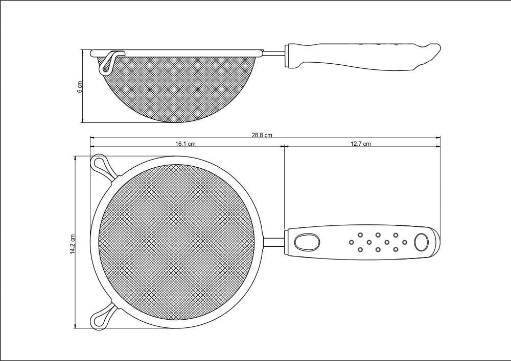 Kurn ø13 cm Tramontina Utilita цена и информация | Köögitarbed | kaup24.ee