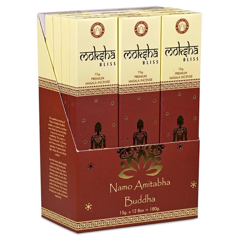 Aroomipulgad Song of India Moksha Bliss Masala, 15 g hind ja info | Kodulõhnastajad | kaup24.ee