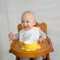 Kleepuva põhjaga silikoonkauss Baboo, 6+ kuud, kollane цена и информация | Laste sööginõud | kaup24.ee