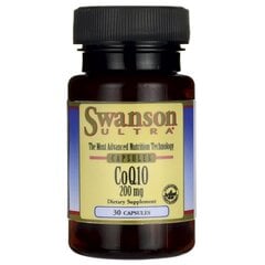 Toidulisand Swanson Koensüüm Q10 200 mg., 30 kaps. hind ja info | Swanson Kaitsevahendid ja meditsiinitarbed | kaup24.ee