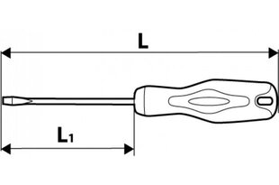 Kruvikeeraja lapik 3,2 x 75 L=165 цена и информация | Механические инструменты | kaup24.ee