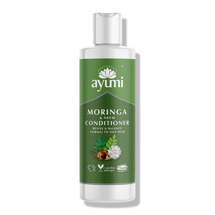 Tasakaalustav juuksepalsam Ayumi Moringa Neem, 250 ml hind ja info | Juuksepalsamid | kaup24.ee