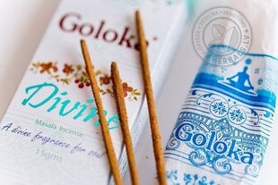 Палочки благовоний Goloka Divine, 15 г цена и информация | Ароматы для дома | kaup24.ee