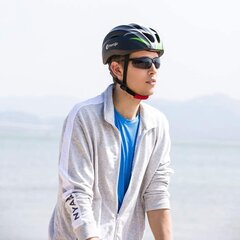 Шлем Xiaomi Smart4u SH20, черный / зеленый, с функцией Bluetooth цена и информация | Шлемы | kaup24.ee