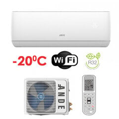 Õhk-õhu konditsioneer / soojuspump Ande Jupiter 3,5 /3,5 kW R32 с WI-FI AND- H12 / JAR32 (-20°C) hind ja info | Õhksoojuspumbad, konditsioneerid | kaup24.ee