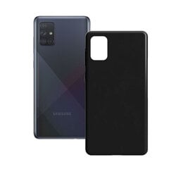 Contact чехол для Samsung Galaxy A71, черный цена и информация | Чехлы для телефонов | kaup24.ee