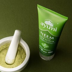 Скраб для лица с нимбой Neem Tea Tree Ayumi, 125 мл цена и информация | Аппараты для ухода за лицом | kaup24.ee