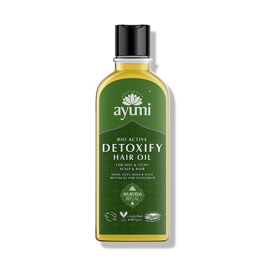 Juuksepuhastusõli Bio Active Detoxify, Ayumi, 150 ml цена и информация | Maskid, õlid, seerumid | kaup24.ee